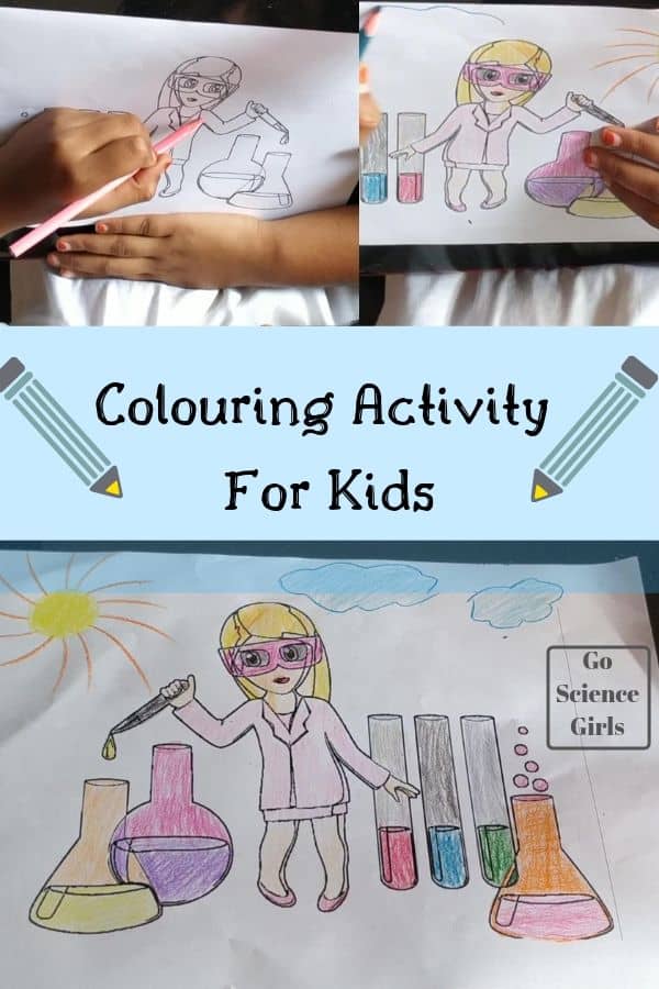 Kids colouring activity