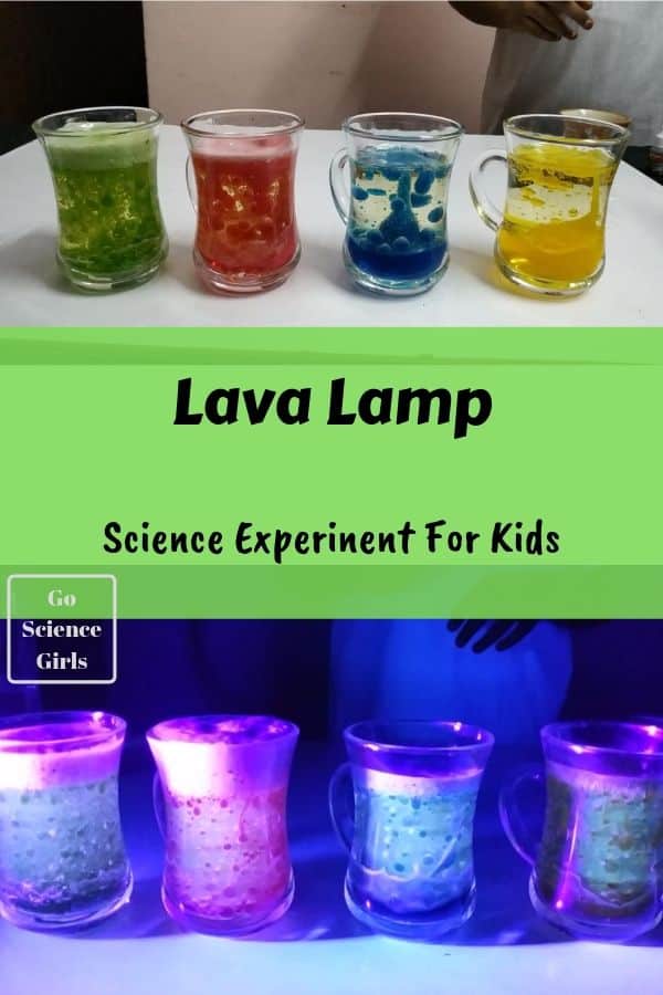 Home Made Lava Lamp Experiment for Kids