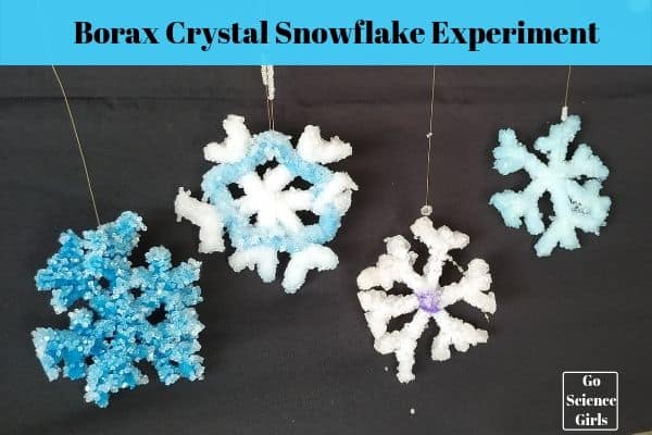 Borax Crystal Snowflakes Science Experiment For Kids