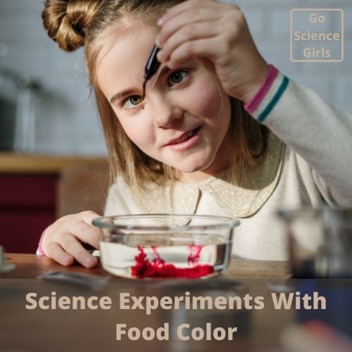 Science Experiments With Food Color