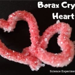 Interlocking Crystal Hearts : Grow Your Own Crystals