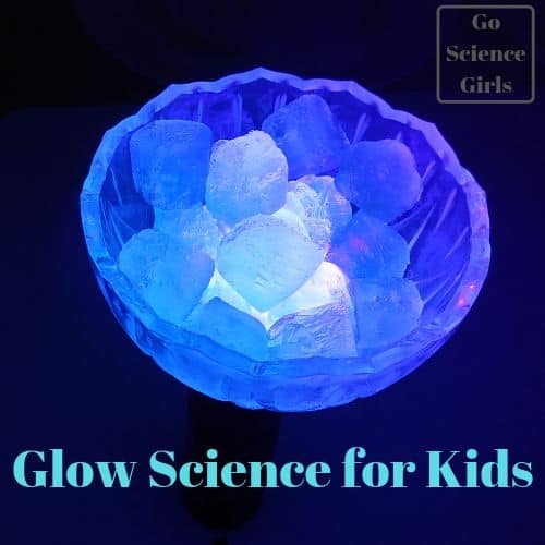 Glow in the Dark Ice Cubes - Sensory, Edible Science Activity - Go