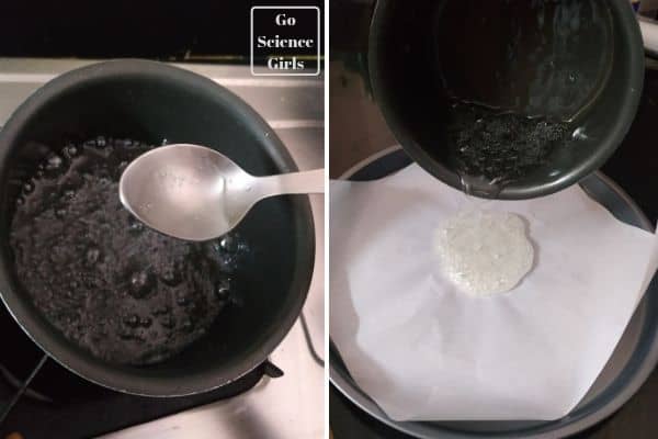 Making Sugar Glass Experiment