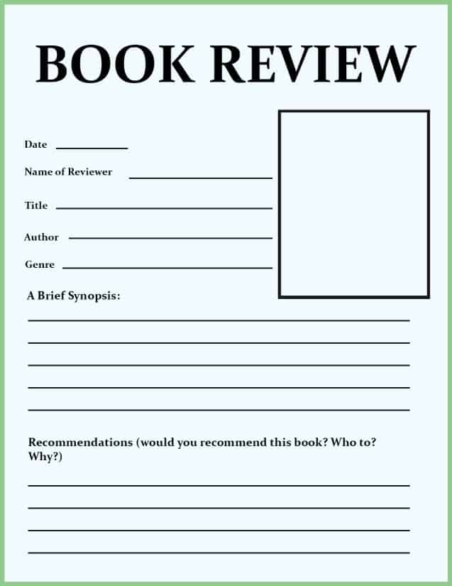 Book Review Template For Kids Tips Activities Go Science Girls