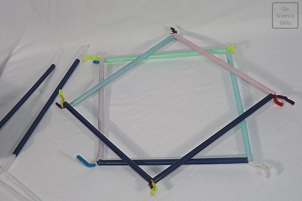 Base frames for square wand - for square bubble making