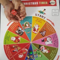 Santa’s Christmas Timer : Fun Board Game to Teach Time