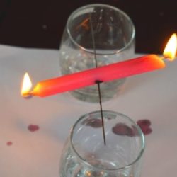 How to Make a Candle Seesaw? Balancing Act Experiment
