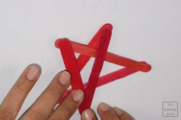 Popsicle Stick Christmas Star Crafts