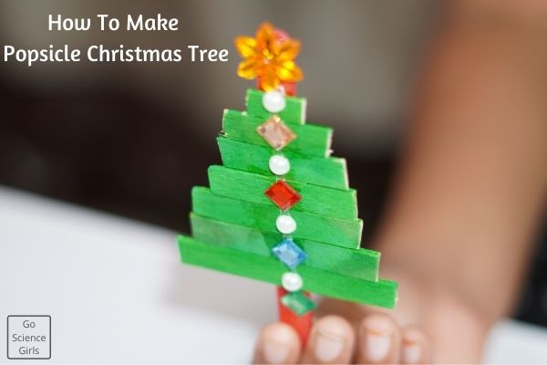 Popsicle Stick Christmas Tree Decorations