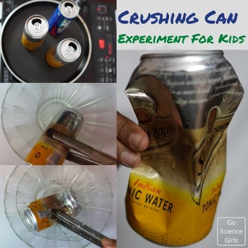 Crushing Can Science Experiment For Kids