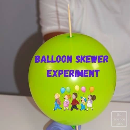 Balloon Skewer Experiment For Kids