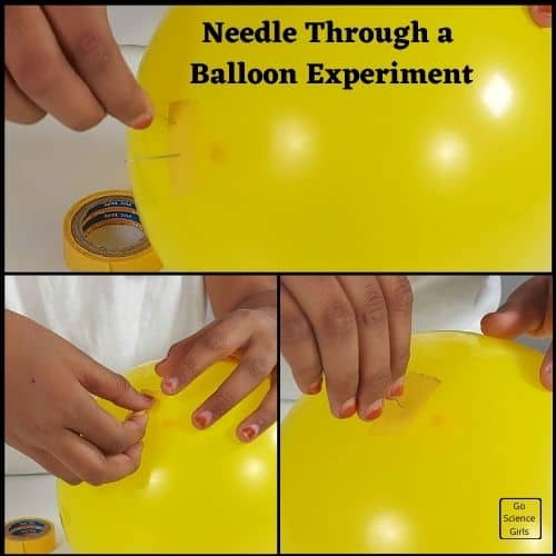 put a needle through a balloon without popping