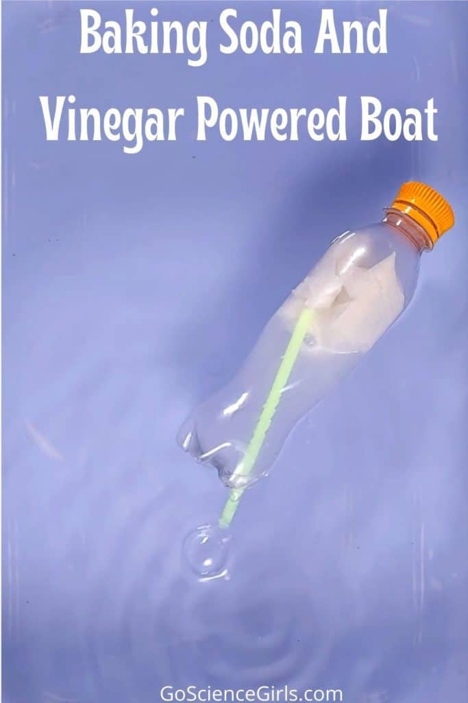 Baking soda and vinegar powered boat