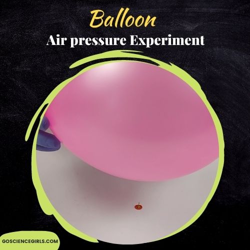 Balloon Air Pressure Experiment